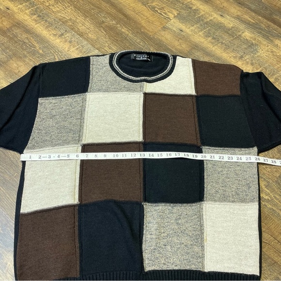 Vintage 90s Protege Sweater Men XXL 2XL Wool Alpaca Blend Cosby Grandpacore USA - Picture 3 of 10
